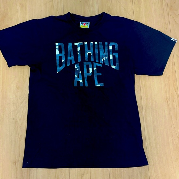 Bape Other - Bape T Shirt Authentic Camo *Glow In The Dark* Small